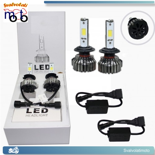 H4 YAMAHA TMAX T MAX 500 ANNO 2005 ABBAGLIANTE ANABBAGLIANTE KIT LED SMD H7